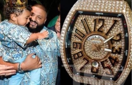 DJ Khaled gifts 1-year-old son a N36m diamond watch